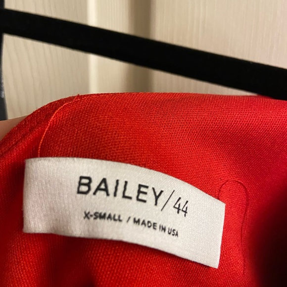 Worn once Bailey 44 XS red dress - Picture 3 of 4